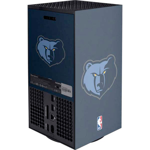 NBA Memphis Grizzlies Distressed XBox Series X Digital Edition Console Skin